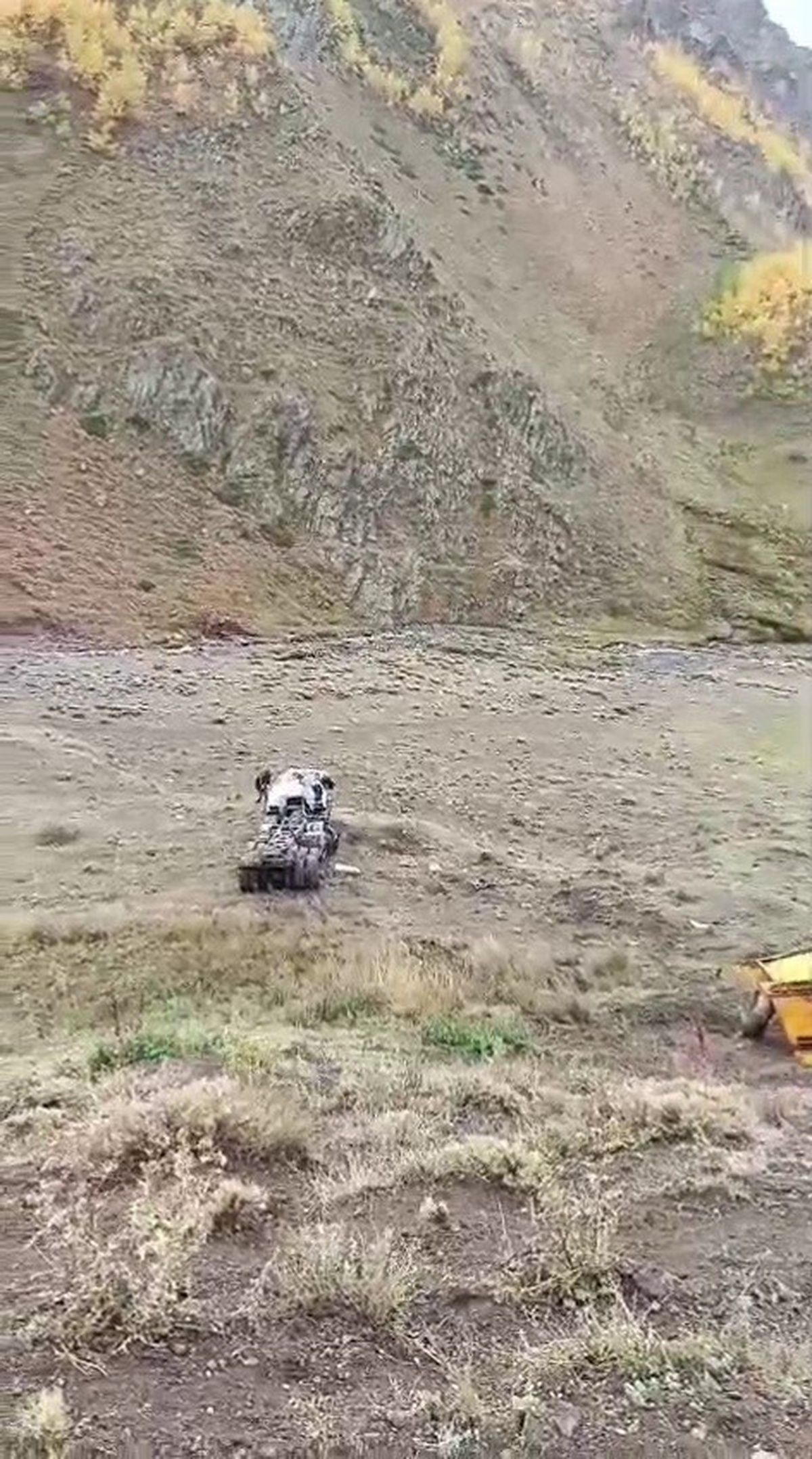 Erzurum-Tekman yolunda 1 kişinin öldüğü tır kazasında halk tünel istedi